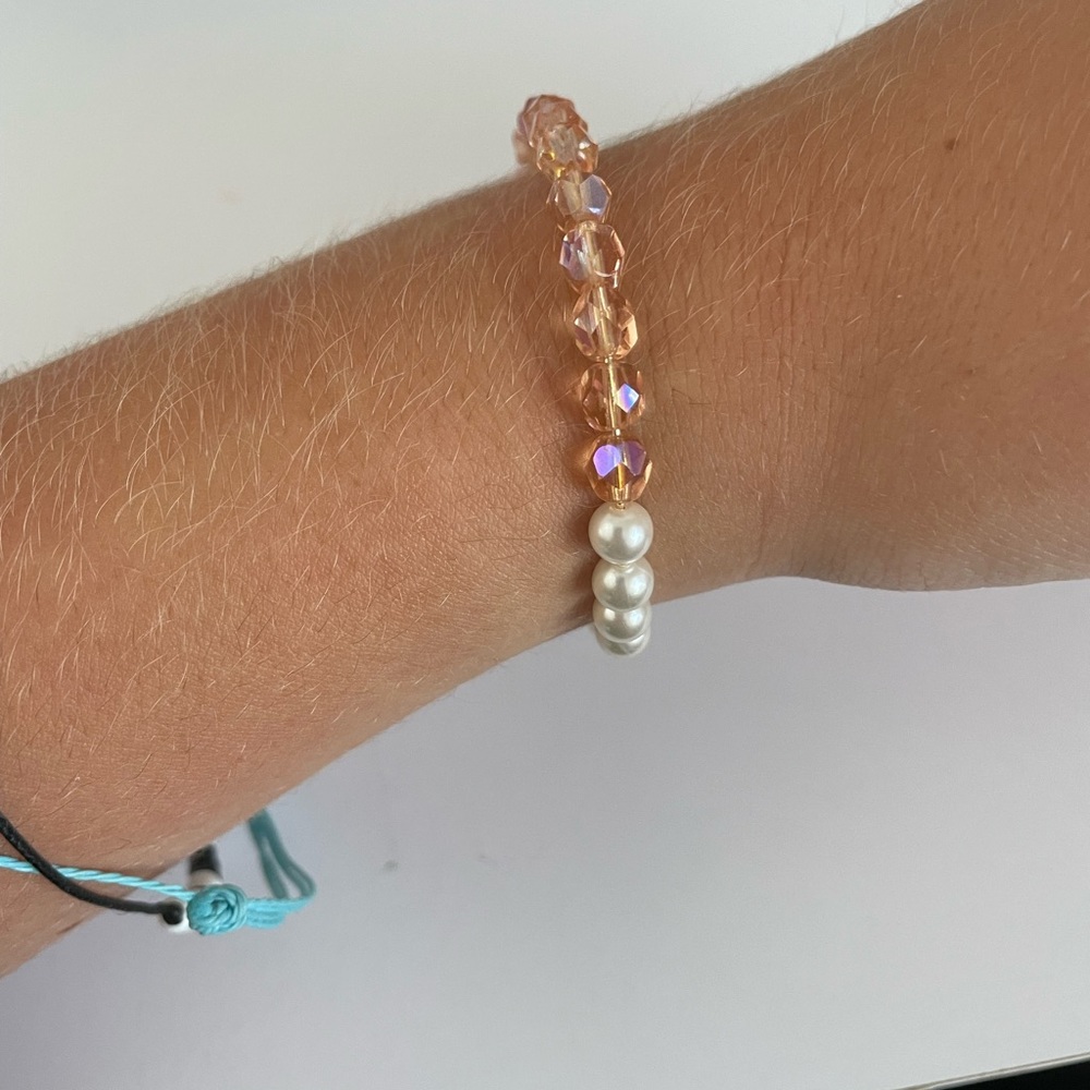 beaded clip bracelet!